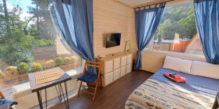Красная Поляна: Глэмпинг Tiny house polyana